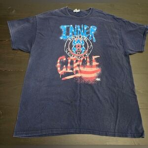 Inner Circle Original AEW T-Shirt Size XL Jericho, Hagar, Ortiz, Santana, Guevar